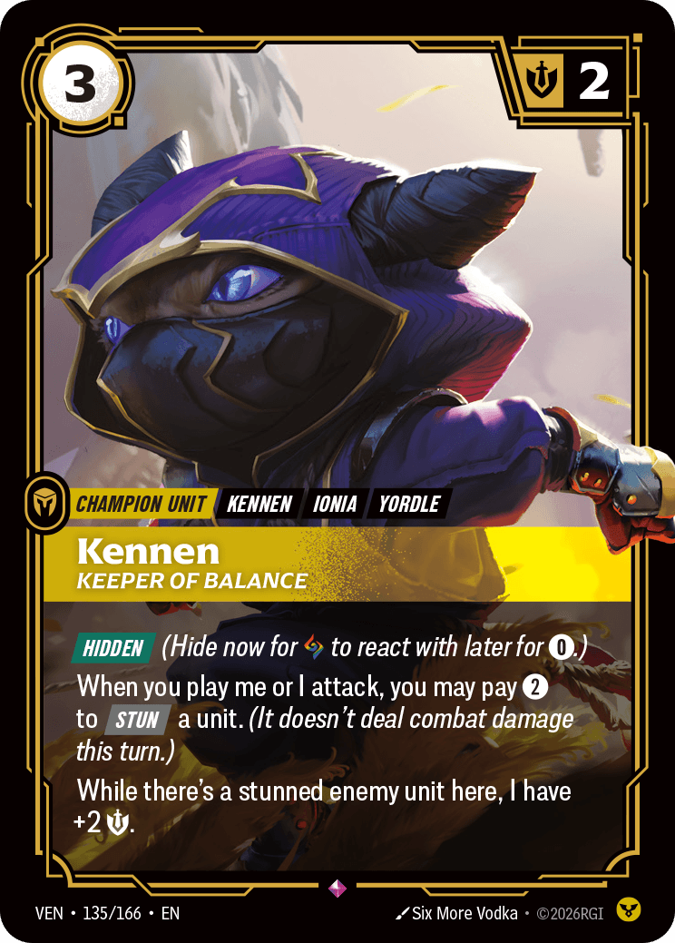 Kennen, Keeper of Balance
